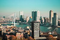 Clear skies above Rotterdam