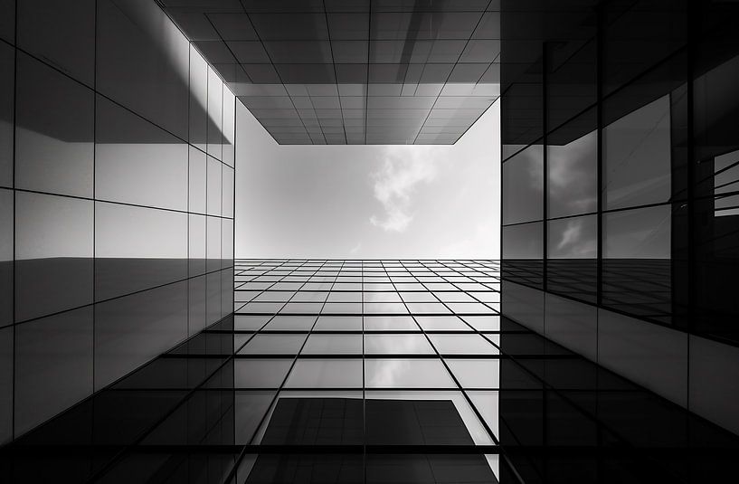 Moderne Architektur von fernlichtsicht