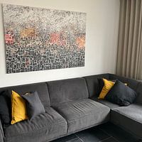 Customer photo: WHITE CITY by db Waterman, on canvas