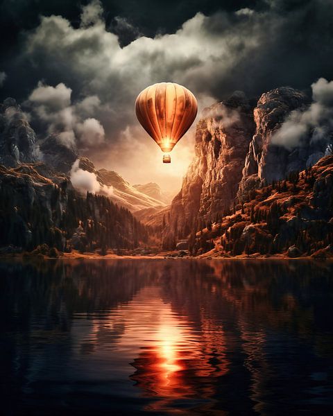 Ballon van fernlichtsicht