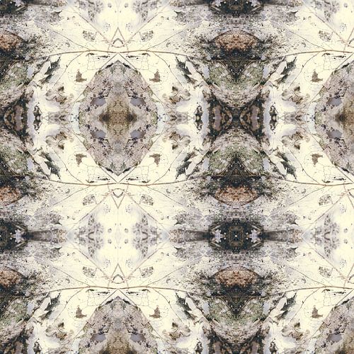 Autumn leaf | kaleidoscopic composition