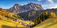 Mountain panorama in the Dolomites