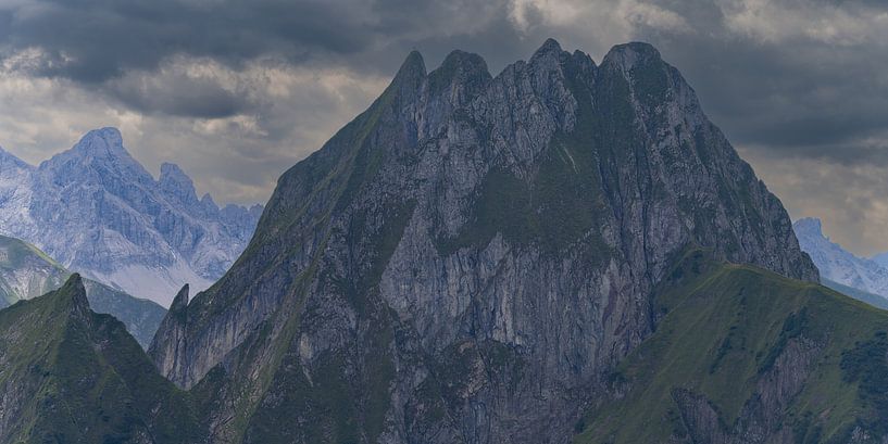 the Höfats in the Allgäu Alps by Walter G. Allgöwer