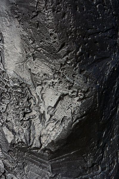 Detail van standbeeld van Mandela by Onno Smit