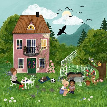 Summerday in the garden by EMELIEmaria