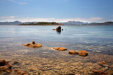 Coast of Isola Caprera, Sardinia by Mark Leeman