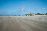 Vuurtoren de Cocksdorp Texel strand