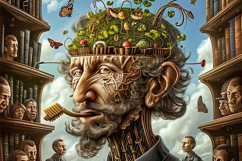 surrealistisch portret