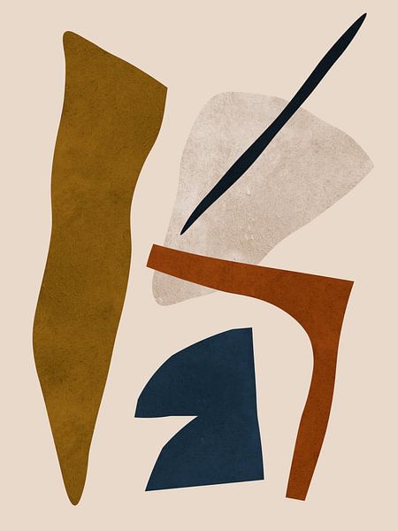Expressive collage 8 by Vitor Costa