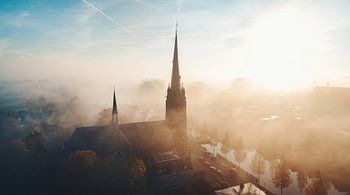 Kerk in de mist