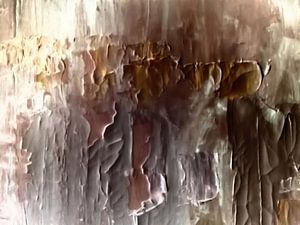 Abstrakt in irdischen Farben