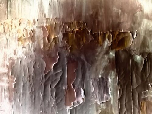 Abstrakt in irdischen Farben