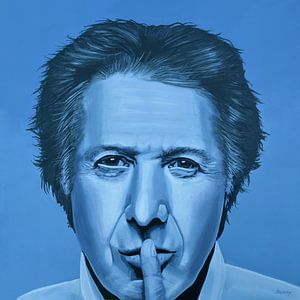 Dustin Hoffman Painting sur Paul Meijering