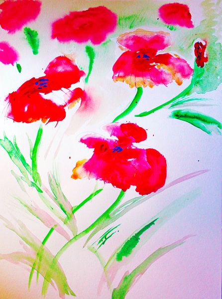 power poppies by M.A. Ziehr