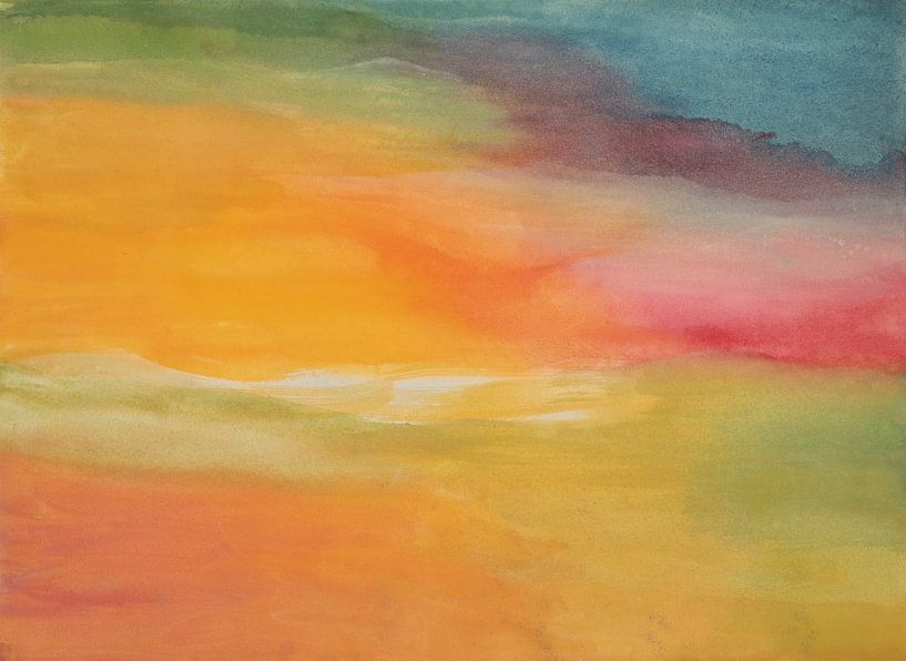 Color and shape 4 by Erna Sievers