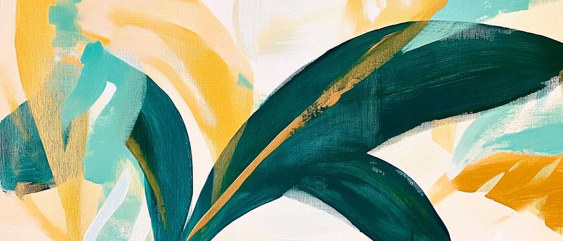 Leaves art by Poster Art Shop