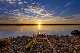 Goldene Stunde am Ammersee von Teresa Bauer