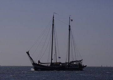 zeilschip bij Terschelling van Ad Steenbergen