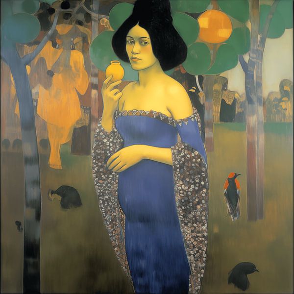 Klimt meets Gaugain van Ton Kuijpers