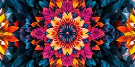 Kaleidoskopdruck von Egon Zitter