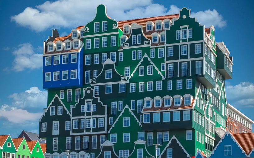 L'architecture moderne basée sur la culture ancienne, Zaandam, Pays-Bas par Rietje Bulthuis