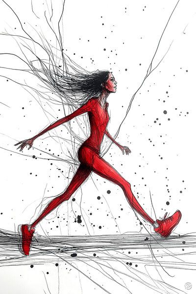 L'élan en mouvement par byRenzo