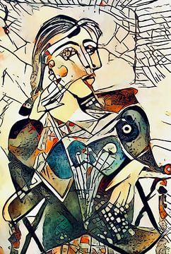 Hommage aan Picasso, Motief 2 van zam art