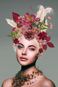 Femme-fleur 2