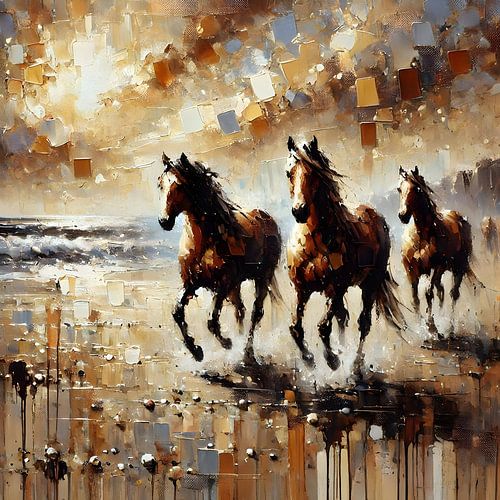 Galopperende Paarden