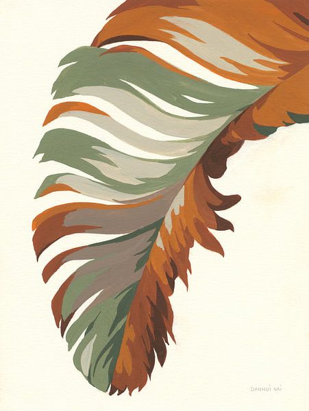 Retro großes Blatt i, Danhui Nai von Wild Apple