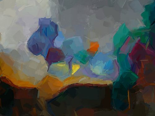 still life with table