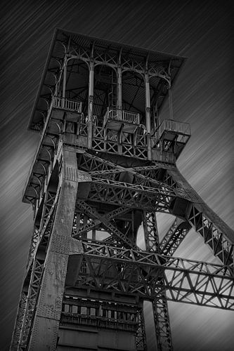 C-Mine Aufzugsschacht