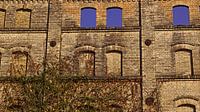 Ruine des Speichers des Mühlenkomplexes Böllberg in Halle in Deutschland von Babetts Bildergalerie Miniaturansicht