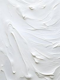 Vloeiende witte structuren in olie van drdigitaldesign