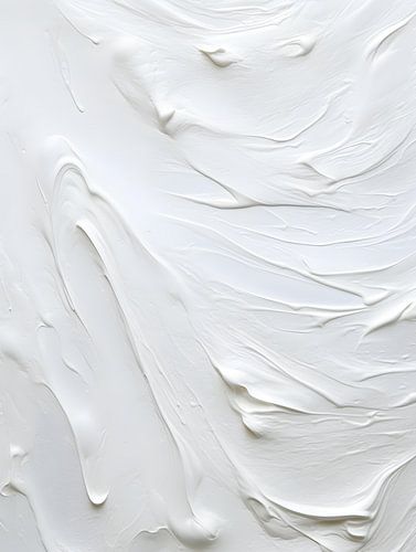 Flowing white structures in oil