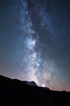 Melkweg in Zermatt van Severin Pomsel