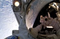 Astronaut selfie