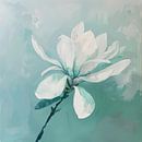 Magnolien Magnolienblüte von Poster Art Shop Miniaturansicht