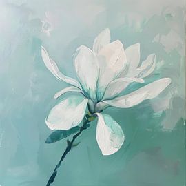 Magnolias Magnolia blossom by Poster Art Shop