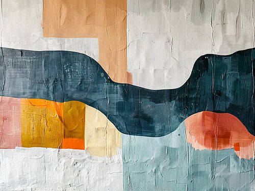 Abstracte moderne berg