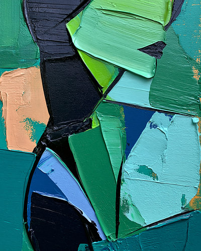 Hidden Between the Layers by Color Square