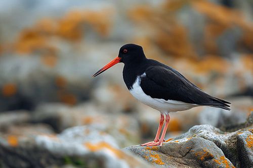 Huîtrier pie (Haematopus ostralegus)