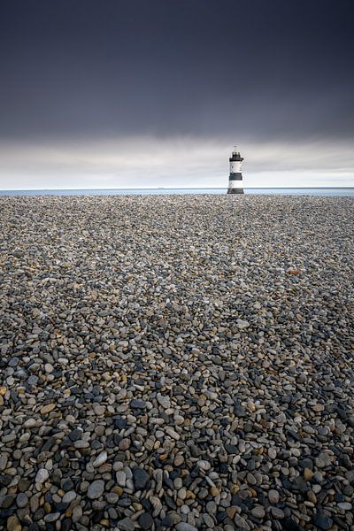 Lighthouse on the rocks by Johan Cusseneers