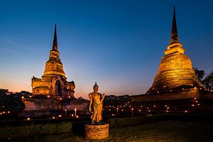 Sukhothai während Loy Krathong