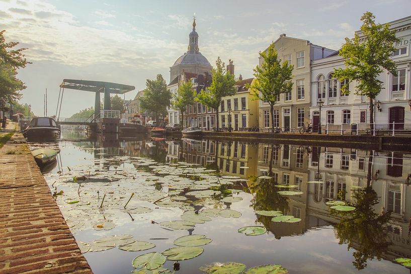 Oude Vest with Marekerk and Marebrug by Dirk van Egmond