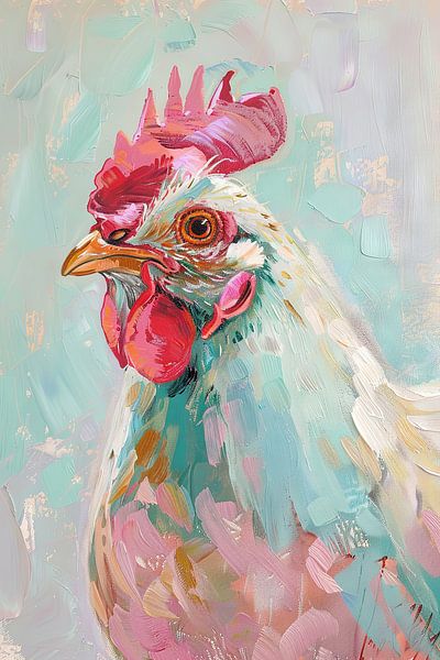 Poulet par Poster Art Shop