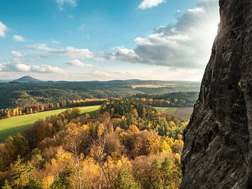 Zirkelstein, Saksisch Zwitserland - Rosenberg en Elbevallei van Pixelwerk