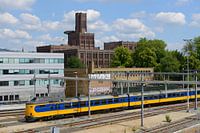 Inktpot en intercity bij Station Utrecht Centraal