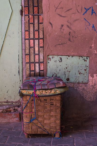 Marrakech Morocco colorful streets by Lisanne Koopmans