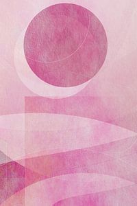 un monde étrange en rose